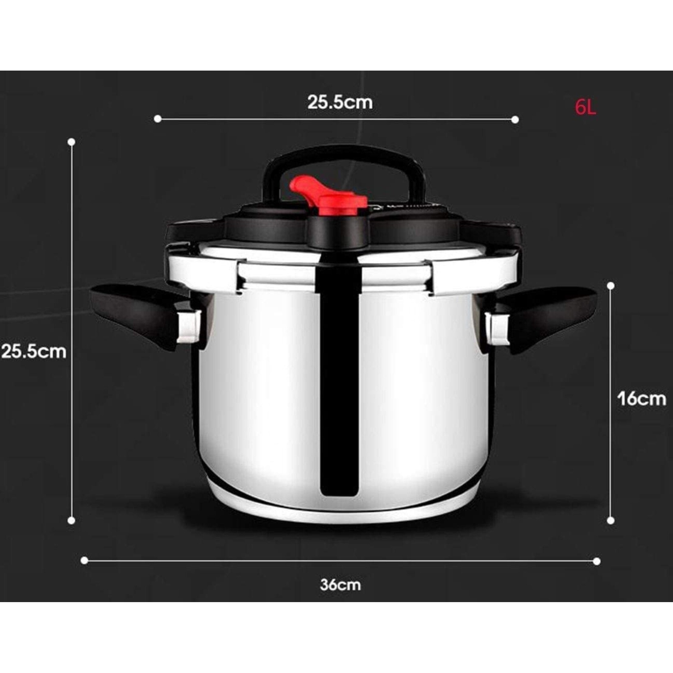4l stainless 2025 steel pressure cooker